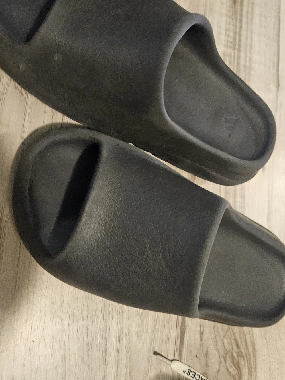 Yeezy Men's Black Slide Sandals